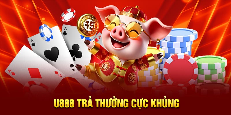 U888 trả thưởng cực khủng